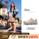 駱駝（CAMEL）【花生鞋】戶(hù)外休閑鞋2025春季新款透氣網(wǎng)面放風(fēng)情侶時(shí)尚運動(dòng)鞋女 G25S171012B 燕麥色 女款 37