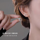 戚小米S999純銀花朵耳釘女2025年新款養耳洞耳環(huán)個(gè)性小眾輕奢高級感耳飾 花朵耳釘一對【999足銀】