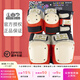 KILLER PADS 187美國成人兒童女滑板輪滑護具護膝護肘陸沖套裝專(zhuān)業(yè)防護男 6件套 橙色-簽名款 XS（建議80斤以下兒童）