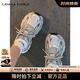 CAMILA KSENIA老爹鞋女2025新款夏季款顯高顯瘦厚底女鞋時(shí)尚百搭爆款增高休閑鞋 銀色 37