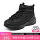 斯凱奇（Skechers）2022秋季高幫鞋女厚底松糕保暖舒適百搭167569 BBK全黑色 38 
