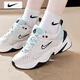 耐克（NIKE）女鞋老爹鞋 2025秋季新款M2K氣墊運(yùn)動(dòng)鞋透氣復(fù)古老爹鞋休閑鞋M2K/全掌氣墊/灰薄荷綠37.5
