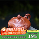 藏壺天下 宜興原礦朱泥紫砂壺名家純全手工刻繪家用高端泡茶壺具魚(yú)龍壺