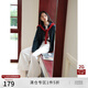 自巧小個(gè)子新復(fù)古回潮牛仔襯衫女長(zhǎng)袖2024秋裝新款寬松上衣正肩襯衣 牛仔藍(lán) M (4碼)