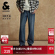杰克·瓊斯（JACK&JONES） 男生2025年秋季款牛仔褲潮流時尚廓形褲子日常百搭長褲225332109