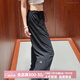 ALO YOGA【金智秀同款】多口袋抽繩運動(dòng)休閑百搭顯瘦工裝褲長(cháng)褲 黑色 S