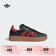 adidas「T頭鞋」SAMBA XLG板鞋德訓(xùn)鞋面包鞋男女阿迪達(dá)斯三葉草 一號(hào)黑/淺猩紅/碳黑 42