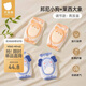 貝肽斯嬰兒護膝夏季薄款寶寶爬行學(xué)步防摔膝蓋保護套調節款 小狗+大象