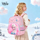 迪士尼（disney）書(shū)包小學(xué)生1-3年級透氣減負高顏值兒童大班入學(xué)背包愛(ài)莎公主粉色