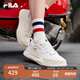 FILA 斐樂(lè )官方川行鞋FOSSO女鞋秋休閑鞋面包帆布鞋 香雪白-WA 36.5