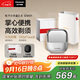 松下（Panasonic）小方盒2.0無(wú)線(xiàn)剃須刀電動(dòng)便攜款往復式磁懸浮刮胡刀Type-c禮物男朋友CM31銀禮袋款