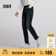 森馬（Semir）森柔|牛仔褲男冬季加絨彈力小腳簡(jiǎn)約長(cháng)褲顯瘦顯高103724124112 