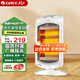 格力（GREE）小太陽(yáng)取暖器家用辦公室遠紅外電暖器速熱防燙廣角搖頭節能暗光電暖氣取暖爐三管速熱即開(kāi)即暖 3管發(fā)熱2檔控制 白色NSD-12-WG