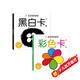 黑白卡專(zhuān)利認證 黑白卡寶寶視覺(jué)激發(fā)卡大卡(共2冊)黑白卡2+彩色卡2 新生嬰兒早教閃卡 0-1歲寶寶追視大卡 新版 加厚 大尺寸21厘米 專(zhuān)注三十年嬰幼兒視覺(jué)研發(fā) 海潤陽(yáng)光
