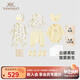 英氏（YEEHOO）嬰兒禮盒高檔新生兒衣服寶寶出生禮物抑菌純棉送禮滿(mǎn)月12件套