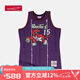 NBA官方Mitchell&Ness復(fù)古球衣98-99賽季球迷版復(fù)古運(yùn)動(dòng)背心 猛龍隊(duì)-卡特復(fù)古速干球衣 紫色1 XL