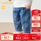 巴拉巴拉寶寶褲子男童休閑褲牛仔褲秋裝時(shí)尚200324108105
