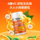 萊特維?。╓RIGHTLIFE）萊特維健維生素C片長(cháng)效緩釋維他命C補充維CVC片美白免疫60片 1瓶裝嘗味