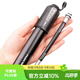 LEZYNE 雷音SPORT DRIVE自行車(chē)便攜高壓打氣筒山地公路車(chē)美嘴法嘴自行車(chē)打氣筒配件 黑色 山地車(chē)用HV/90psi