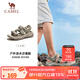 駱駝（CAMEL）戶(hù)外涼鞋男鞋夏季新款溯溪涉水速干沙灘鞋防滑透氣運動(dòng)涼鞋女 F14B162007，卡其，男 42