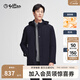 金利來【杜邦棉/防風(fēng)/防潑水】秋冬新款棉服男加厚保暖舒適休閑外套 85-藍(lán)色 M 170/88A 推薦120-130斤