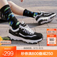 斯凱奇（Skechers）奧利奧熊貓鞋丨老爹鞋男女經(jīng)典黑白復(fù)古春夏輕便潮流增高運(yùn)動(dòng)休閑 男款-BKW/黑色/白色 42