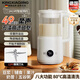 KINGXIAOJING德國品牌破壁機低音迷你豆漿機榨汁機家用全自動(dòng)小型多功能攪拌杯料理機兒童寶寶輔食機 800ML 12葉刀頭免濾細膩無(wú)渣 全玻璃壺體更健康