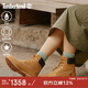 添柏嵐（Timberland）踢不爛女鞋戶(hù)外休閑防水耐磨牢固耐穿經(jīng)典大黃靴10361 小麥色 5.5