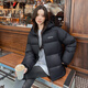 雅鹿三防免洗短款羽絨服女款2025年冬新款連帽蓄熱保暖面包服京東自營(yíng)