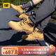 CAT卡特馬丁靴中幫大黃靴男士工裝鞋輕戶(hù)外防滑登山鞋P110973N3BDC25 黃色 42