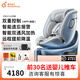 兩只兔子求知2Pro智能通風(fēng)加熱兒童安全座椅汽車(chē)用0-8歲寶寶嬰兒車(chē)載360度 【求知2Pro光暉版】冰晶藍
