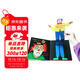 顛倒馬戲團 中英雙語(yǔ)繪本幼兒互動(dòng)游戲書(shū)翻翻書(shū)拉拉書(shū)凱迪克大獎畫(huà)家早教啟蒙低幼認知0-3歲