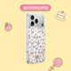 PopSockets【白日夢(mèng)手帳本·手機殼】泡泡騷x Hello Kitty合作蘋(píng)果手機殼磁吸17Pro保護全包鏡面透明手機殼 迷你輕松拼貼 iPhone 17 Pro Max