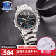 卡西歐edifice藍寶石輕薄鋼帶防水男表石英商務(wù)休閑螺釘表圈男士手表 EFR-S567YD-1A
