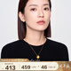 白嵐蜜蠟項(xiàng)鏈女925銀吊墜鎖骨鏈時(shí)尚優(yōu)雅氣質(zhì)七夕情人節(jié)禮物送老婆送 蜜蠟項(xiàng)鏈（12-13mm）