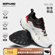 諾詩(shī)蘭（NORTHLAND）女士戈爾低幫徒步鞋防水防滑輕便緩震戶(hù)外休閑鞋NLSDH2506S 星白色/黑色 37
