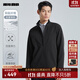 利郎絲質(zhì)銅氨絲夾克男外套春季25新款彈力易打理商務(wù)通勤立領(lǐng)男士茄克 黑色（G5CFY7012Y） XL 175/92A