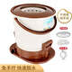 德百分手動(dòng)脫水機甩干桶免電拉繩式衣物小型宿舍神器學(xué)生自駕游水桶小型干衣機速干脫水機 卡其色【旗艦版】