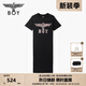 BOY LONDON25新款夏季女款T恤裙時(shí)尚翅膀黑色連衣裙W17015 黑色 S