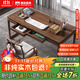 惠崇新中式榆木書(shū)桌 禪意純實(shí)木書(shū)法桌老榆木國學(xué)畫(huà)案寫(xiě)字臺 標準款老榆木書(shū)桌180*80*75