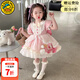 G.duck小黃鴨洛麗塔公主裙女童連衣裙兒童表演服裝女寶寶生日禮物裙子潮 洛麗塔裙子 100 尺碼2~3歲【 90-100cm】cm