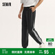 森馬休閑褲男夏季時(shí)尚撞色拼接潮流長(cháng)褲松緊腰運動(dòng)風(fēng)107424127107