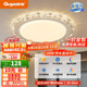 顧家led吸頂燈護(hù)眼普瑞光源仿水晶客廳臥室燈具40cm圓-三色【包安裝】
