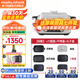 摩飛電器（Morphyrichards） 多功能鍋二代料理鍋桑拿電火鍋鴛鴦專(zhuān)用鍋3-4人家用涮烤肉盤(pán)電蒸煮煎炒鍋多用途鍋分體式MR9099 椰奶白全套（六圓盤(pán)+丸子盤(pán)+平烤盤(pán)）5L