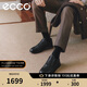愛步（ECCO）正裝鞋 增高牛皮休閑皮鞋男 雅仕男鞋系列207124 黑色40