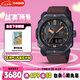 卡西歐（CASIO）手表男PROTREK城市森林太陽能運(yùn)動(dòng)電子表七夕禮物PRW-6900YL-5