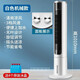 奧克斯（AUX）水冷空調扇制冷風(fēng)機家用單冷智能塔扇迷你風(fēng)扇遙控小型吊扇 白色小機械款+ 4冰晶