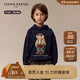 Teenie Weenie Kids小熊童裝秋冬款男女童休閑風(fēng)百搭加絨連帽衛衣 藏青色 130 cm