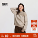 森馬（Semir）森柔|地理系列毛衣女冬季半高領(lǐng)刺繡條紋衫101724107022