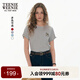 Teenie Weenie小熊短袖T恤女2025年夏季新款休閑簡約活力純色刺繡圓領(lǐng)T恤女